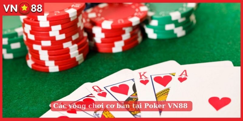 Đưa ra từng chiến thuật riêng cho các vòng chơi Poker